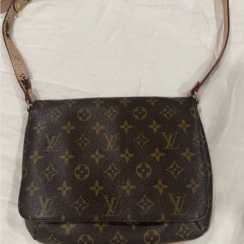 Louis Vuitton Musette Tango Monogram Shoulder Bag